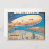 ヴィンテージヒンデンブルク葉書 ポストカード (正面/裏面)