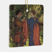 ヴィンテージヒーロープリンスナイト輝くアーマープリンセス セラミックオーナメント (右)