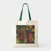 ヴィンテージヒーロープリンスナイト輝くアーマープリンセス トートバッグ (正面)