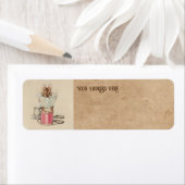 ヴィンテージビアトリックスポッターの仕立てグロスターマウス ラベル (インサイチュ)