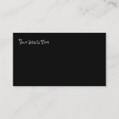 ヴィンテージビアトリックスポッターの仕立てグロスターマウス 名刺 (裏面)