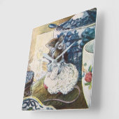 ヴィンテージビアトリックスポッターネズミテーラーオブグロスター スクエア壁時計 (傾斜)