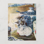 ヴィンテージビアトリックスポッターネズミテーラーオブグロスター ポストカード (正面)