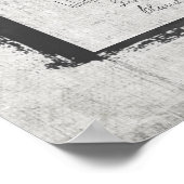 ヴィンテージビアマグ特許イラストレーション ポスター (角)