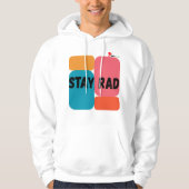 ヴィンテージビアレトロカラーブロックセーター パーカ (正面)