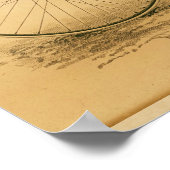 ヴィンテージビクター自転車誌アドアートポスター ポスター (角)