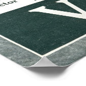 ヴィンテージビクター・アド1908年 ポスター (角)