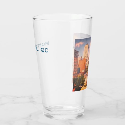 ヴィンテージビクトリアスクエア、モントリオール、ケベック、カナダ タンブラーグラス (右)