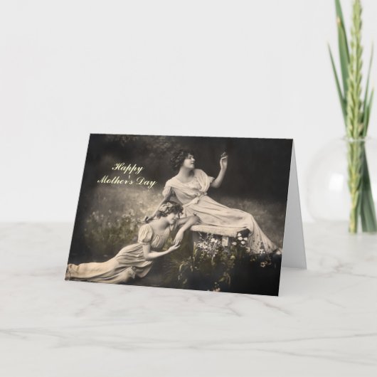 ヴィンテージビクトリアナマザーズデイカード カード (正面)