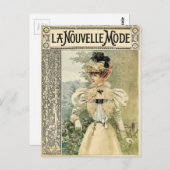 ヴィンテージビクトリアナルヌーベルモンデ ポストカード (正面/裏面)