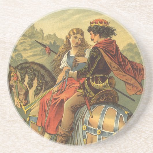 ヴィンテージビクトリアンおとぎ話 コースター (正面)