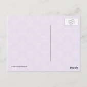 ヴィンテージビクトリアンお洒落ガーデン ポストカード (裏面)