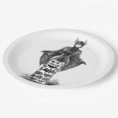 ヴィンテージビクトリアンこうもり ペーパープレート (アングル)