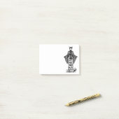 ヴィンテージビクトリアンこうもり ポストイット (デスク上)