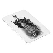 ヴィンテージビクトリアンこうもり マグネット (右側)