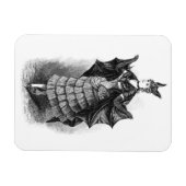 ヴィンテージビクトリアンこうもり マグネット (横)