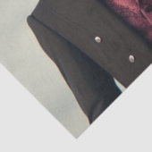 ヴィンテージビクトリアンのカップルの切り離し 薄葉紙 (詳細)