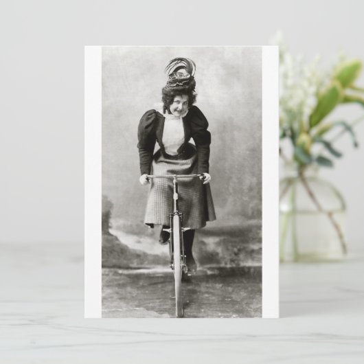 ヴィンテージビクトリアンの乗り物 招待状 (スタンド正面)