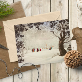 ヴィンテージビクトリアンの冬場 シーズンポストカード