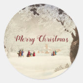 ヴィンテージビクトリアンの冬場 ラウンドシール (正面)