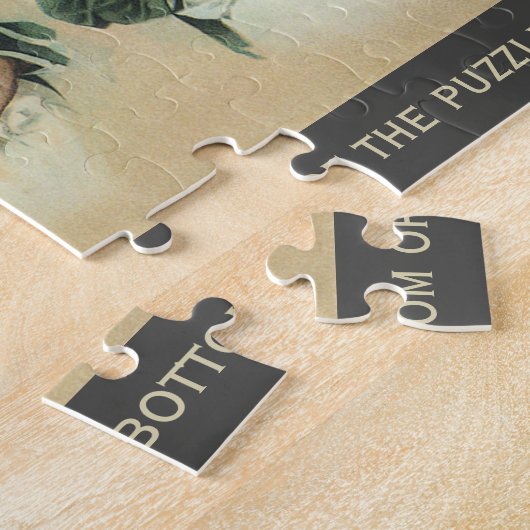 ヴィンテージビクトリアンの父の日、三つ子だ！ ジグソーパズル (側面)