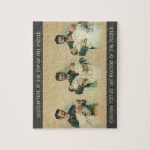 ヴィンテージビクトリアンの父の日、三つ子だ! ジグソーパズル (縦)