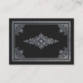 ヴィンテージビクトリアンの結婚曲要求 エンクロージャーカード (裏面)