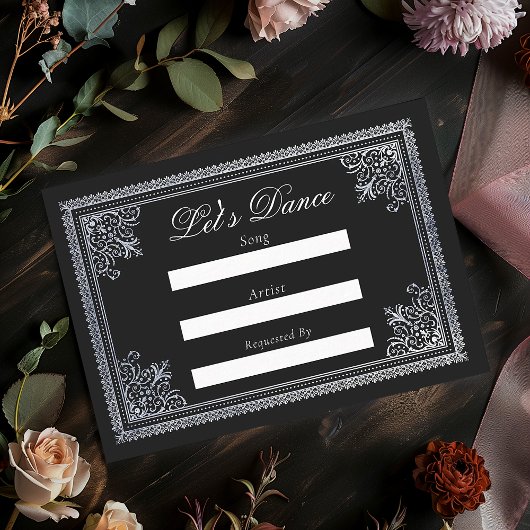 ヴィンテージビクトリアンの結婚曲要求 エンクロージャーカード