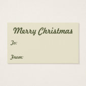 ヴィンテージビクトリアンの郵便配達 (裏面)