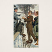 ヴィンテージビクトリアンの郵便配達 (正面)