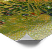 ヴィンテージビクトリアンの金ゴールド卵の復活祭 ポスター (角)