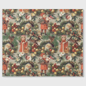 ヴィンテージビクトリアンの金貨 ラッピングペーパー (フラット)