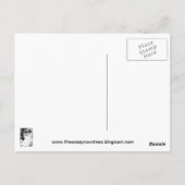 ヴィンテージビクトリアンはがき ポストカード (裏面)