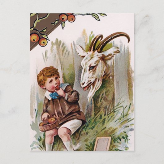 ヴィンテージビクトリアンはがき ポストカード (正面)