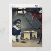 ヴィンテージビクトリアンはがき ポストカード (正面/裏面)