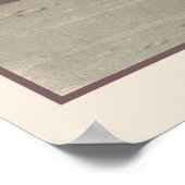 ヴィンテージビクトリアンアかわいらしートガール ポスター (角)