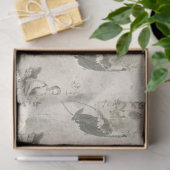 ヴィンテージビクトリアンアーティストコラージュ 薄葉紙 (ギフト)