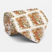 ヴィンテージビクトリアンアート、バラバイウォルター・クレーン ネクタイ (ロール)