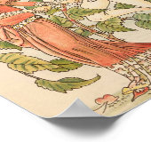 ヴィンテージビクトリアンアート、バラバイウォルター・クレーン ポスター (角)