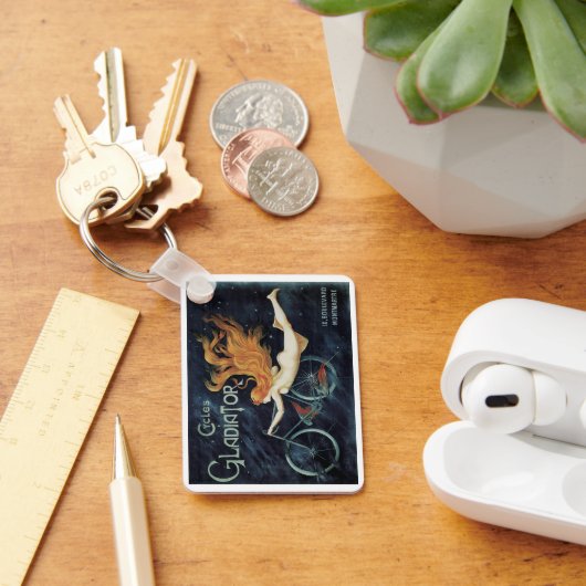 ヴィンテージビクトリアンアールヌーボー、グラディエーター・サイクル キーホルダー (デスク)