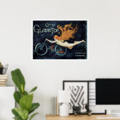 ヴィンテージビクトリアンアールヌーボー、グラディエーター・サイクル ポスター (ホームオフィス)