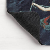 ヴィンテージビクトリアンアールヌーボー、グラディエーター・サイクル マウスパッド (コーナー)