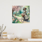 ヴィンテージビクトリアンイングリッシュレディ ポスター (キッチン)