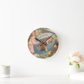 ヴィンテージビクトリアンイースターガール&ボーイ ラウンド壁時計 (ホーム)