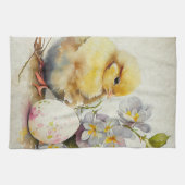 ヴィンテージビクトリアンイースターシック キッチンタオル (横)