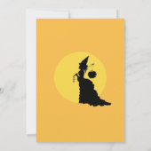 ヴィンテージビクトリアンウィッチ詩ハローウィンパーティ 招待状 (裏面)