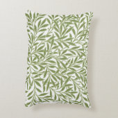 ヴィンテージビクトリアンウィロー離れズby William Morris アクセントクッション (裏面(縦))