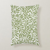 ヴィンテージビクトリアンウィロー離れズby William Morris アクセントクッション (正面(垂直))