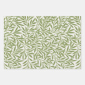 ヴィンテージビクトリアンウィロー離れズby William Morris ラッピングペーパーシート (正面3)