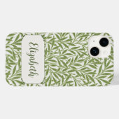ヴィンテージビクトリアンウィロー離れズby William Morris Case-Mate iPhoneケース (裏面 (横))